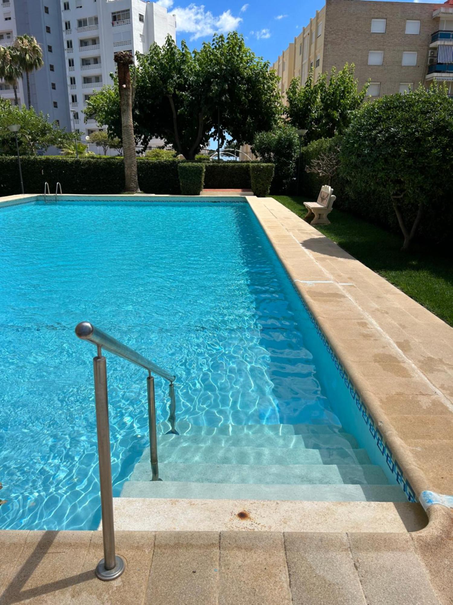 Apartamento Gandia Playa 150M Playa Con Parking Privado Y Piscina Playa de Gandia Exterior photo